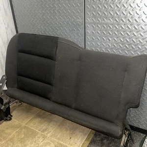 2014 2015 2016 2017 2018  SILVERADO DOUBLE CAB REAR BLACK cloth SEAT Bottom - Picture 1 of 8