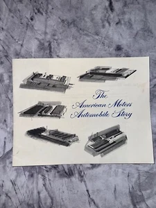 RARE Vintage 1950s The American Motors Automobile Story illustrated Brochure - Picture 1 of 11