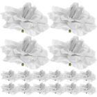 Pack of 50 Artificial Rose Heads for Crafts - Mini Size