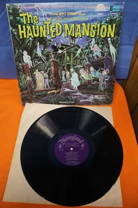 Walt Disney's The Haunted Mansion 3947 LP Vinyl Gategold Booklet Purple Label - Picture 1 of 6