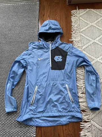 UNC Tar Heels Nike Lightweight Jacket Men's Size M Pullover Windbreaker! Read!! Cover