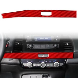 Soft Carbon Fiber Emergency Light Switch Panel Cover Trim For Honda Fit 2020+LHD - Picture 1 of 10