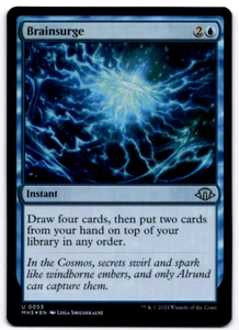 Brainsurge - Modern Horizons 3 (MH3) Foil Uncommon MTG Magic Card - Bild 1 von 2