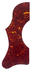Pickguard For Gibson J45 &J50 Acoustic Guitar Self Adhensive-lefthand RED - Picture 1 of 4