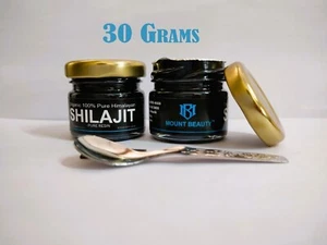 Reines 100% Himalaya Shilajit, Weichharz, Bio, extrem stark/Fulvosäure 30g - Bild 1 von 6