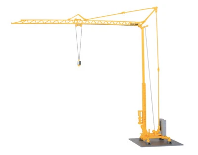 Kibri 10390 SK 20 Quick Deployment Crane With Trailer, Model Kit, H0 - Image 1 of 3