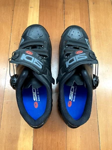SIDI Alba 2 Mega cycling shoes - size 40 - black, carbon fibre sole - Picture 1 of 3