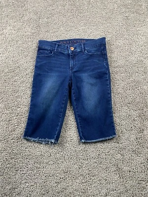 Pantalones Cortos Juicy Couture Mujer 2 Azul Corte Elastizados Denim Bolsillos Damas 26x12 Foto 1 de 4