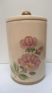 Franciscan Desert Rose Large Storage Jar Canister 8" Tall, Portugal, Lot A - Picture 1 of 7