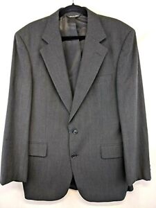 Cricketeer Men's Blazer Size 41R Formal Gray Wool Button Suit Coat Sport Jacket