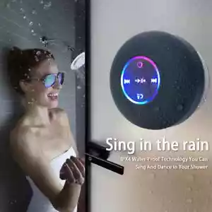 Altavoz Portátil Inalámbrico Bluetooth LED IPX4 Altavoz Impermeable Baño Exterior - Imagen 1 de 24