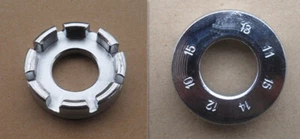 New 8 Way Spoke Nipple Key Bike Wheel Rim Spanner Wrench Bicycle Repair Tool - Picture 1 of 7