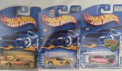 Hot Wheels 3 Cars Lancia Stratos, El Camino 1968, 40 Somethin' Nuevo en tarjeta Foto 1 de 4