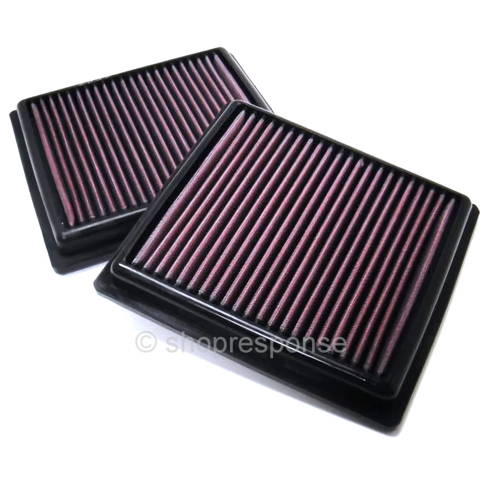 Conjunto de filtro de entrada de ar K&N 33-2399 compatível com 350Z 370Z EX35 EX37 G25 G35 G37 Q60 QX50 - Imagem 1 de 1