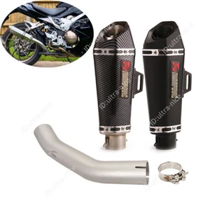 For Honda VFR800F 2014-2020 Exhaust System 51mm Muffler Silencer Slip On Escape - Picture 1 of 11