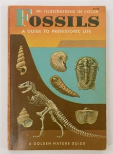 FOSSILS a Golden Nature Guide BOOK Trilobites ARTHROPODS color GRAPHICS n T-Rex - Picture 1 of 9