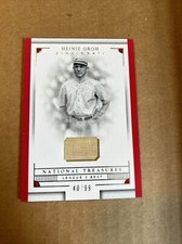 2016 Panini National Treasures Leagues Best /99 Heinie Groh #LL-HG Cincinnati