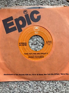 Country 45 Johnny Paycheck - Colorado Cool-Aid / Take This Job And Shove It - Picture 1 of 3