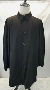 Vince Designer Reversible Trench Coat Men Size XL New With Tags Black Blue - Picture 1 of 11