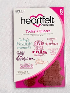 HEARTFELT CREATIONS TODAY'S QUOTES HCPC-3813 - BRAND NEW - Picture 1 of 2