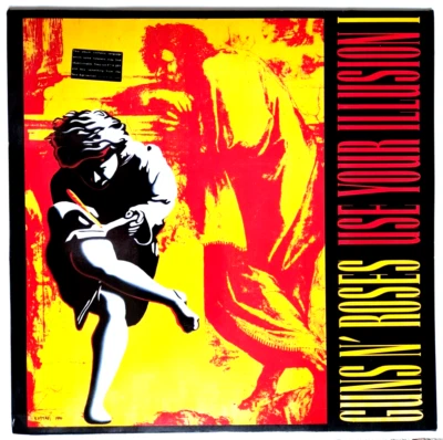 EX/EX GUNS N ROSES USE YOUR ILLUSION 1 VINYL LP 1991 Original - Image 1 of 4