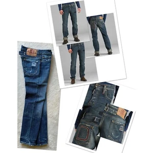 rare NWT authentic DSQUARED2 Oversized LOGO Denim JEANS size 46 EUR | 30 US - Picture 1 of 12