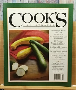 Cook's Illustrated Magazine ISSUE #112 September/October 2011 - Picture 1 of 10