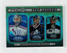 2008-09 O-Pee-Chee Leaders #SL9 Henrik Lundqvist Leclaire Nabokov