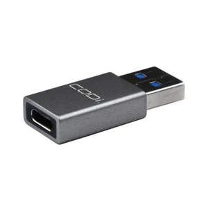 Adaptador Codi ADP-AC10 USB-A a USB-C con velocidad de transferencia de datos de 10 Gbps gris plateado - Imagen 1 de 5