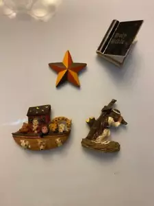 Religiöses Sortiment 3D Kühlschrankmagnete - Bild 1 von 1