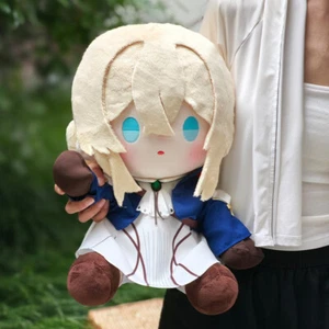 Anime Violet Evergarden Sitting Dress-up Plush Doll Stuffed Toy 40cm GiftCollect - Picture 1 of 14
