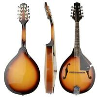 New A Type 8 Strings Mandolin Acoustic Musical Instrument