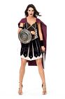 Womens Gladiator Roman Soldier Medieval Costume Greek Warrior Hercules Spartan