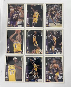 9x 96-97 UPPER DECK CC Ft KOBE BRYANT + SHAQUILLE O’NEAL 🏀LA Lakers🏀 #1-9🏆 - Picture 1 of 5