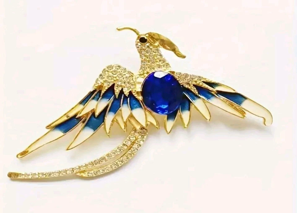 Broche prendedor pájaro Phoenix joyería de moda NUEVO envío gratuito 2,4 pulgadas Foto 1 de 1