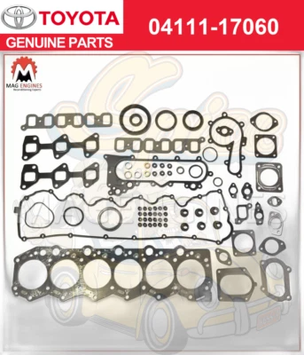 04111-17060 KIT JUNTA COMPLETA TOYOTA 1HD-FTE PARA LAND CRUISER 24V 4.2 DIÉSEL 98-07 Foto 1 de 2