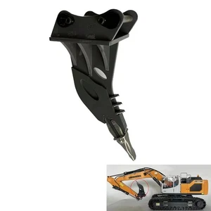 Metall Kurvenaufreißer Vertikutierer für 1/14 RC Hydraulikbagger 945 Modell - Picture 1 of 10