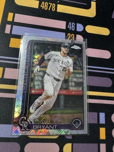 2025 Topps Chrome Logofractor Edition #248 Kris Bryant - Picture 1 of 2
