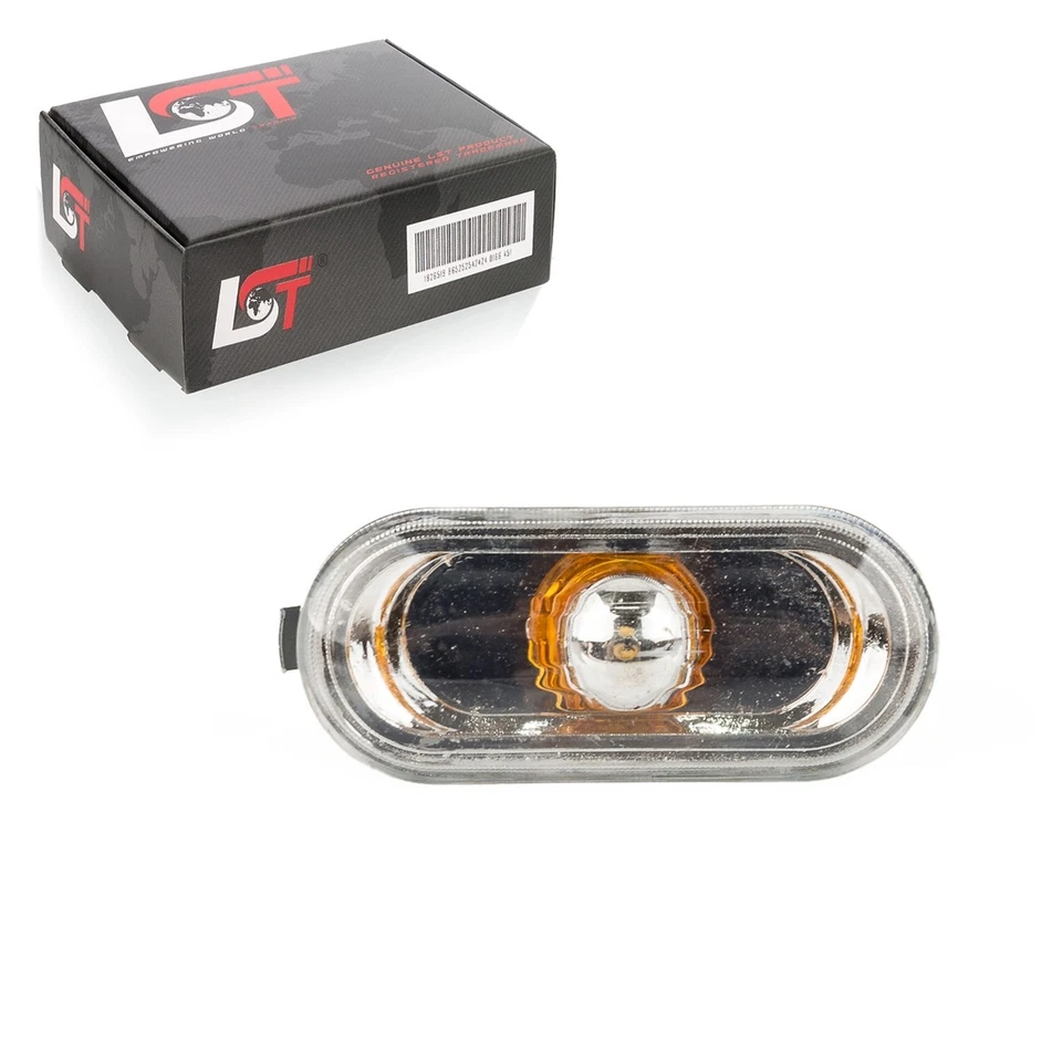 Freccia Laterale Luci Trasparente per VW Bora Fox Golf IV 4 Lupo Passat 3BG Polo - Immagine 1 di 4
