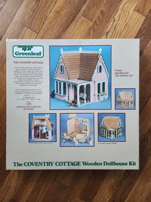 Деревянный кукольный домик в комплекте Greenleaf The Coventry Cottage - Изображение 1 из 4
