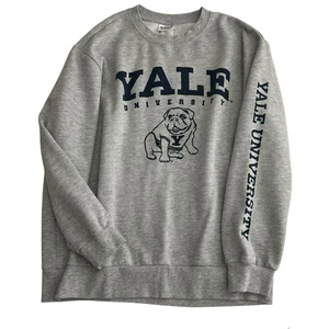 Yale University Sweatshirt Bulldog Pullover Ivy League grau Größe L - Bild 1 von 5