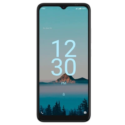 AT&T Propel 5G 64GB Silver Prepaid Smartphone, Mosaic Silver - Image 1 of 4