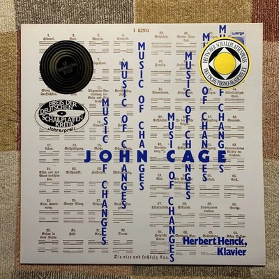 LP  German WERGO WER 60099  John Cage Easy Music [Herbert Genk] Nagaoka Tetsuo O - Image 1 of 3