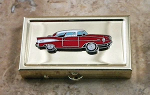 Pastillero Chevrolet 1957 rojo estilo vintage - Imagen 1 de 7