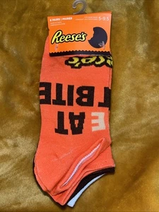 New Women’s Reese’s 6 Pairs Of Ankle Socks Size 5-9.5 - Picture 1 of 4