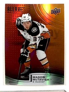 2021-22 Upper Deck Allure Red/Orange Mason McTavish Anaheim Ducks #R-3 - Picture 1 of 2