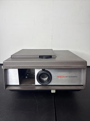 Proyector automático de diapositivas Argus 541 de colección diapositivas de 35 mm no probado sin cable* Foto 1 de 4