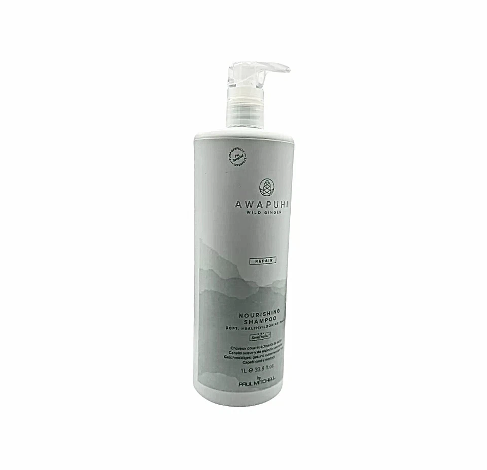 Champú nutritivo reparador de jengibre salvaje Paul Mitchell Awapuhi - 33,8 oz (1000 ml) Foto 1 de 1
