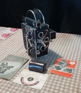 Bolex Paillard 2x8mm 8 Film Filmkamera funktionstüchtig + Objektiv film camera - Bild 1 von 22