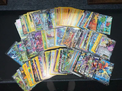 Pokémon TCG Bulk Card Lot - 100 (Featuring HOLO/ REVERSE HOLO +5 Ultra Rare) - Image 1 of 4